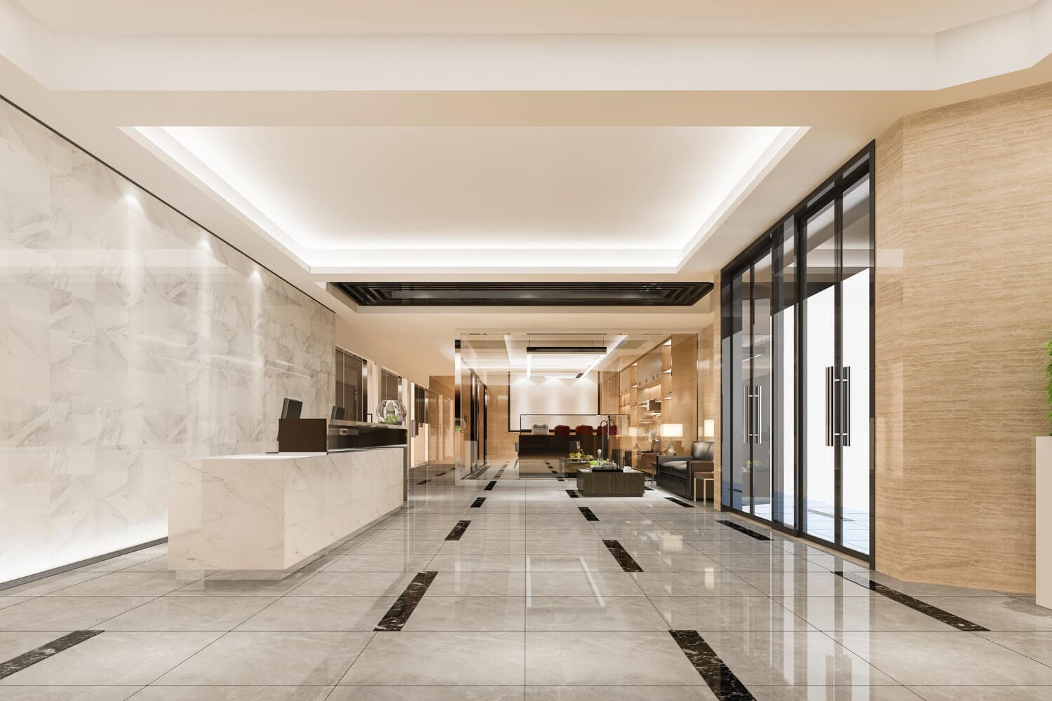 Downtown Office Cleaning Conversion